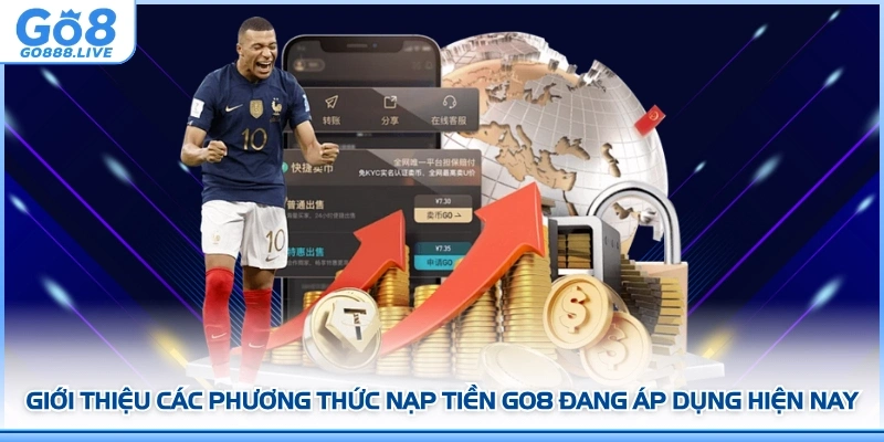 Giới thiệu các phương thức nạp tiền GO8 đang áp dụng hiện nay